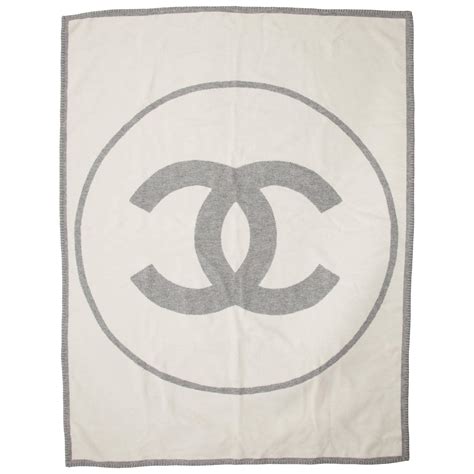 grey chanel blanket